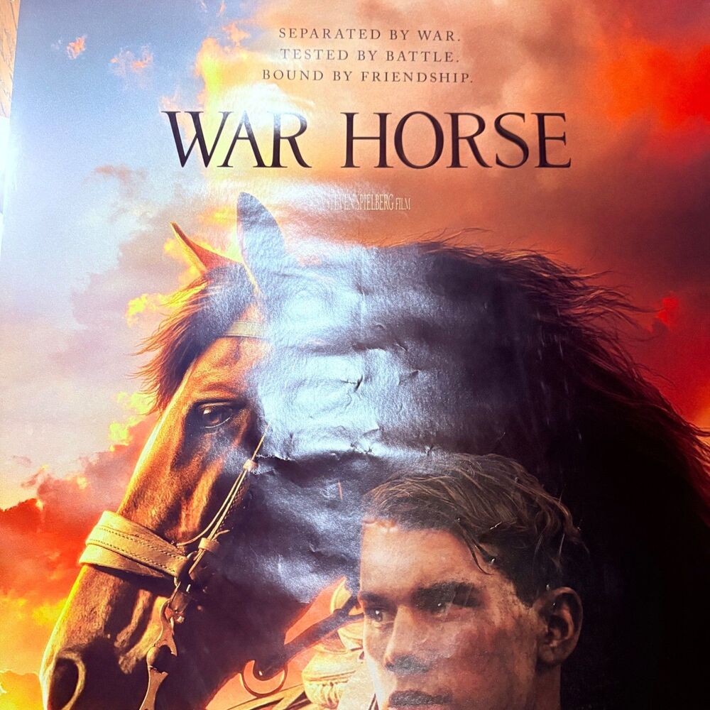 War Horse Movie Poster Ds 27X40 Tom Hiddleston Benedict Cumberbatch Emily Watson